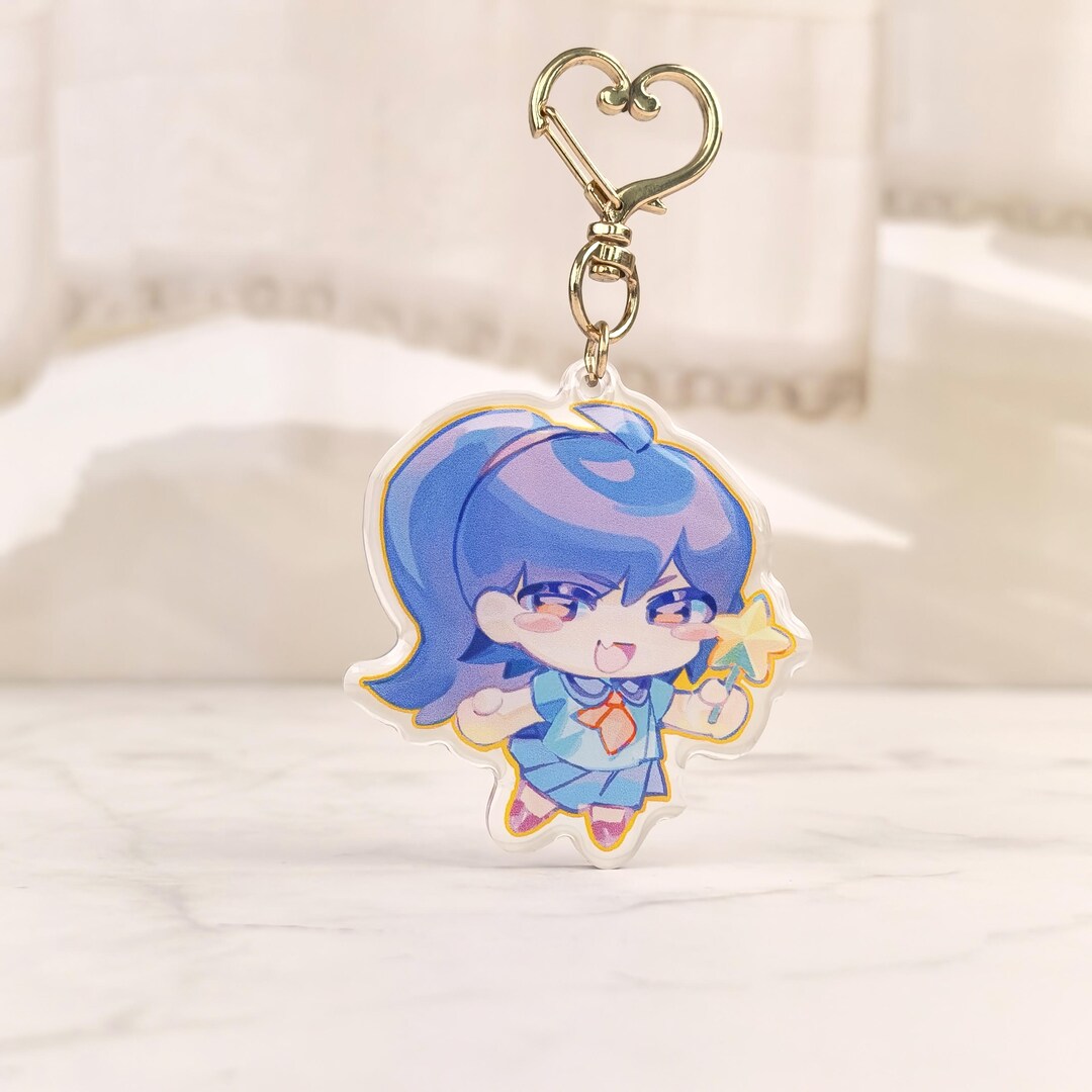 Custom Anime Acrylic Keychain, Personalized Photo Gift - Etsy