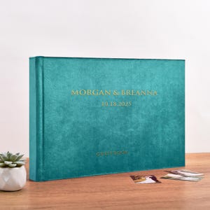 Wedding Sign In Photo Album | Personalized Guest Book for all Instant Photo Sizes | Instax Mini Album | Photo Booth Book for 2x6