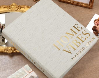 Wedding Keepsake Photo Book, Holds 100–1000 Photos