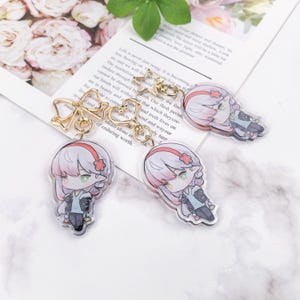 Custom Keychains, Cartoon Key Chain, Photo Customized, Anime Charms, Clear Acrylic, Personalized Designer Keychains