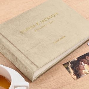 Wedding Guest Book Alternative | Instax Guest Book | Wedding Photo Album for all Instant Photo Sizes | Photo Booth Book for 2x6 Photos
