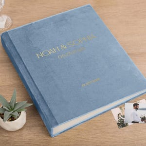 Wedding Guest Book Alternative | Instax Guest Book | Wedding Photo Album for all Instant Photo Sizes | Photo Booth Book for 4x6 & 2x6 Photos