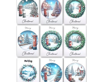 Christmas Cards Multi Pack. Set of 9 Christmas Cards. Christmas Card Pack. Pack of 30 Christmas Cards. Handmade Merry Christmas Cards Pack.