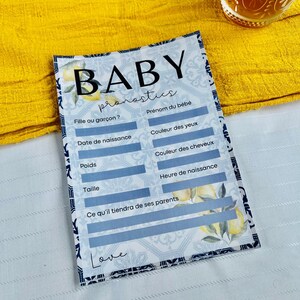 POSITANO - FORECASTS; baby shower; gender reveal; forecasts; baby shower activities; baby shower
