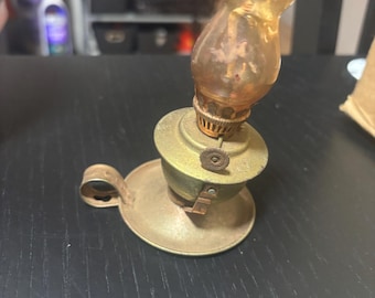 Very unique Vintage Miniature Kerosene oil lamp