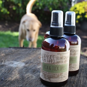 Dogs Flea and Tick Spritz - Organic