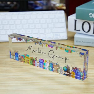 Personalized Acrylic Desk Name Plates, Teacher Acrylic Block, Teacher Desk Sign, Teacher Acrylic Plaque, Back to School Gift, Teachers Gifts