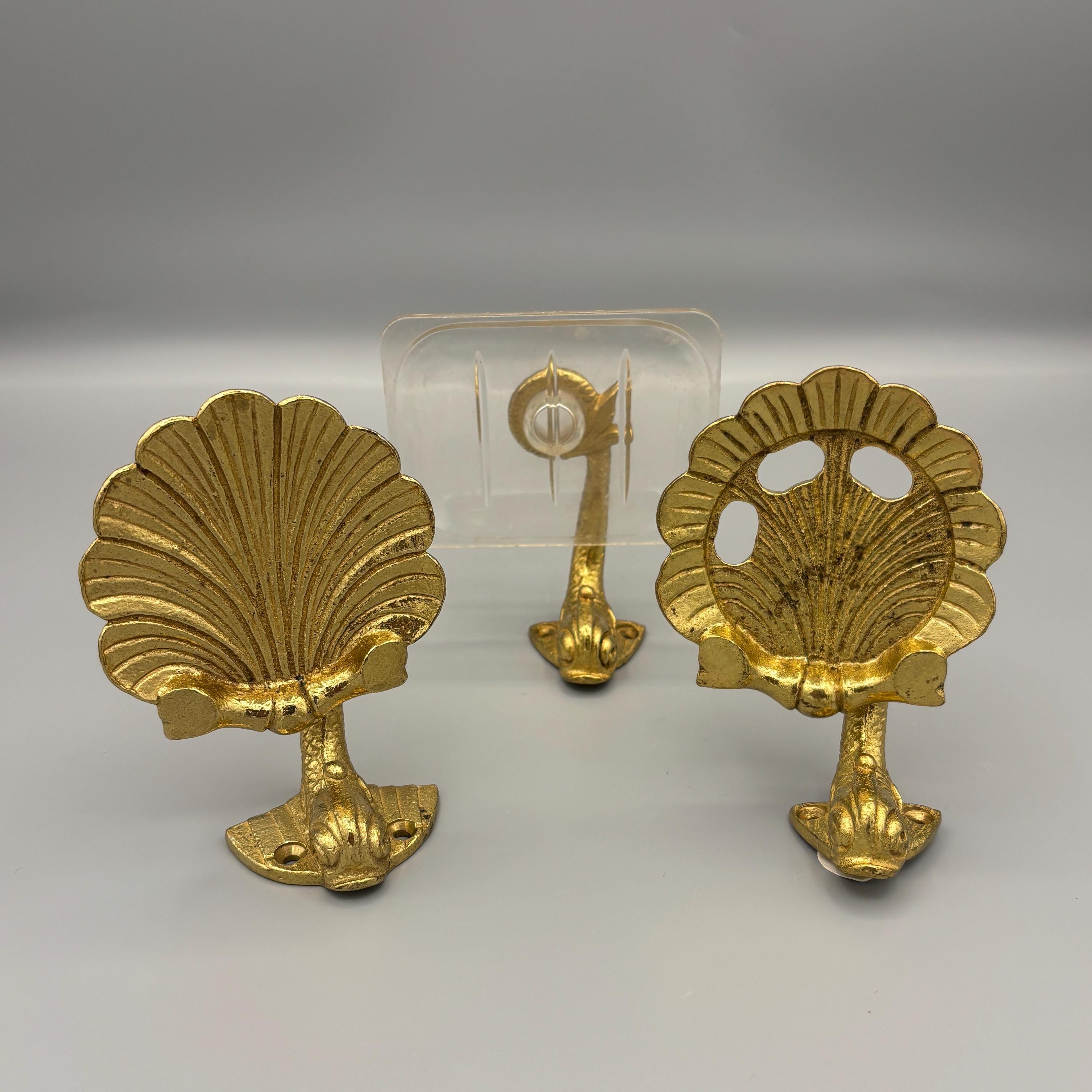 Vintage Koi Fish Bathroom Set Hollywood Regency Bath Accessory Set