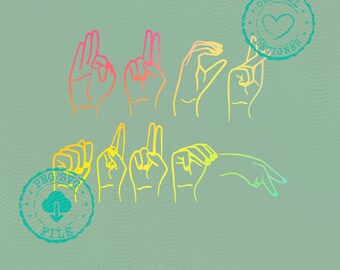 Trump Sign Language Png, F*ck Trump Sign Language Png, Subtle Anti Trump Png, ASL Fuck Trump Png, Activist Png Anti MAGA Political Png DM006