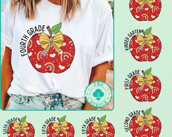 Teacher Png, Teacher appreciation Png, First day of school Png, Back to school Png, Png bundle, Preschool teacher Png, Teacher shirt Png
