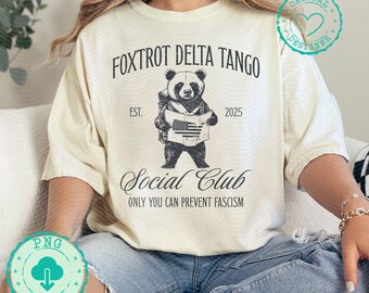 Bear Foxtrot Delta Tango Png Political Png Subtle funny Anti trump png FDT Png Anti Republican Png anti maga png National Parks png DM013