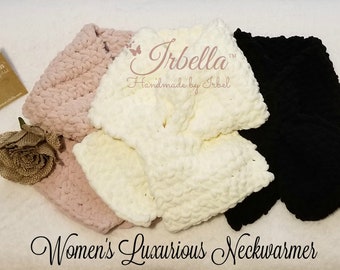 Women's Luxurious Neck Warmer - Thick Warm Muffler- available in different colors - Ready to Ship