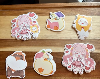 Pegatinas resistentes a la intemperie Infinity Nikki