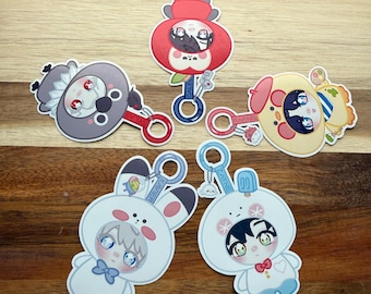 LADS Plush Boy Sticker