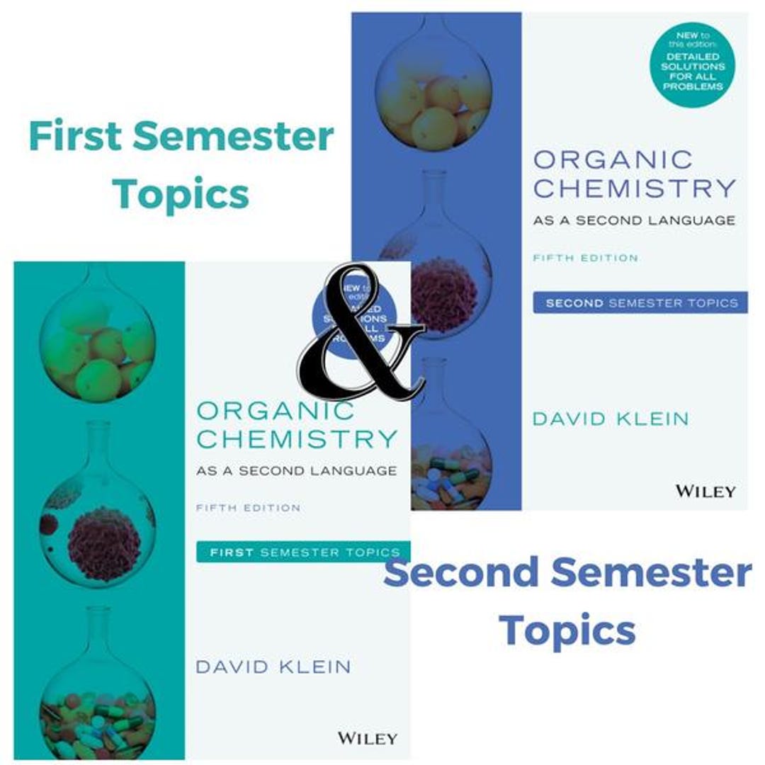 Inspiring Organic Chemistry As A Second Language First Semester Topics Images