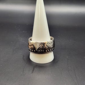 1901 Morgan Dollar Ring - Size 13 - Date out