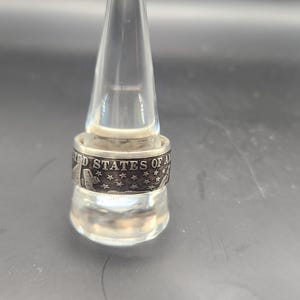 1907 Barber Half Dollar Ring - Size 10