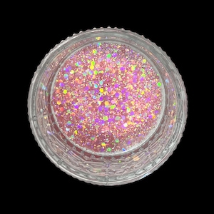 Pastel Prism Glitter Mix – Iridescent Chunky Craft Glitter, 50g