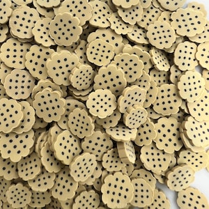 Cookie Scheiben aus Polymerclay: 5 mm Anhänger für Basteln