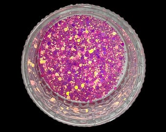 Neon Chunky Glitter Mix – Florescent Resin Art, Tumblers & Slime