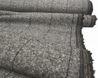 Tweed Alessio gris made in Italy 0,5 m