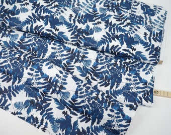 pbs fabrics - Indigo Ferns - Indigo Ferns - Jenny Kiker 0,5 m