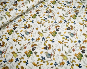 acufactum fabric hedge mice by Daniela Drescher 0.54 yd (0.5 m)