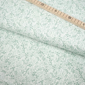 Cotton and Steel Rifle Paper Co. Tapestry Lace Sage Fabric 0.54 yd (0.5 m)