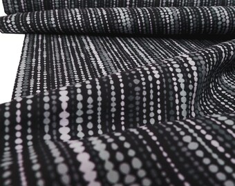 Baumwollstoff Copenhagen Print Factory Chain Dots black 0,5 m