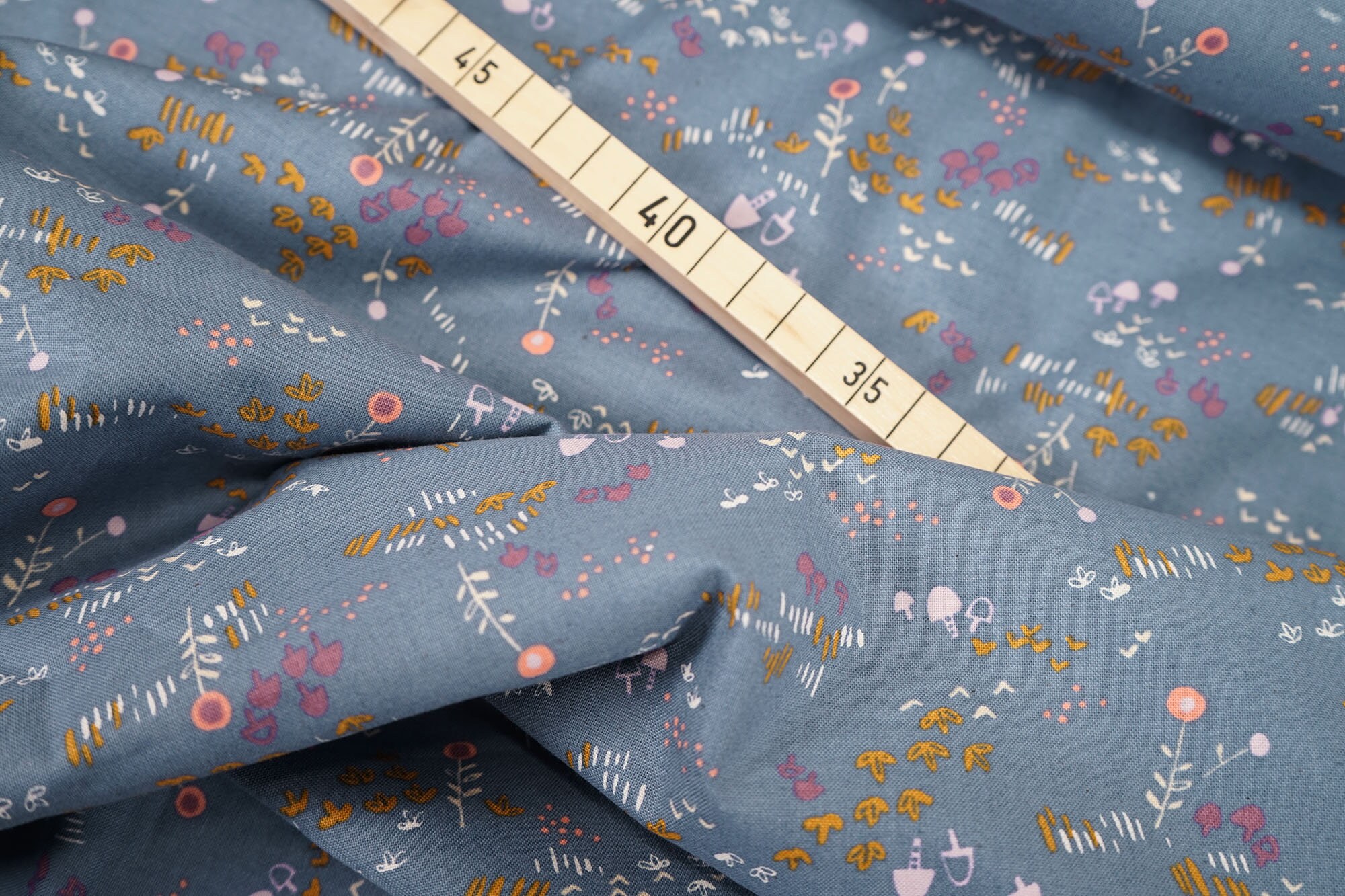 Cotton+steel - Mori No Tomodachi - Nohara 0.54 Yd (0,5 M) - Etsy