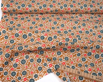 Cotton + Steel • Baumwollstoff • Savanna • Floral Disguise • Delicate Balance Fabric 0,5 m