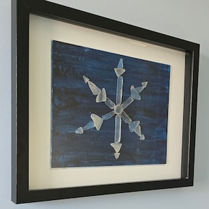 Sea Glass Snowflake