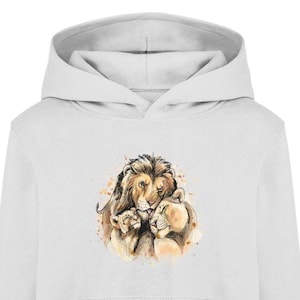 Cartoon Löwen Familie Love Kinder Hoodie Pullover Bio Baumwolle Hochwertig Langlebig - Mini Cruiser Hoodie 2.0 ST/ST SH