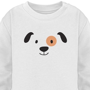 Cartoon Hunde Gesicht - Baby Changer Baby Kleinkinder Pullover Sweatshirt ST/ST SH