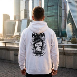 MAFIA MONKEY Hoodie Kryot Streetwear - Unisex Mittelschwerer Fleece-Hoodie Ringgesponnene cotton 284 GSM image 10