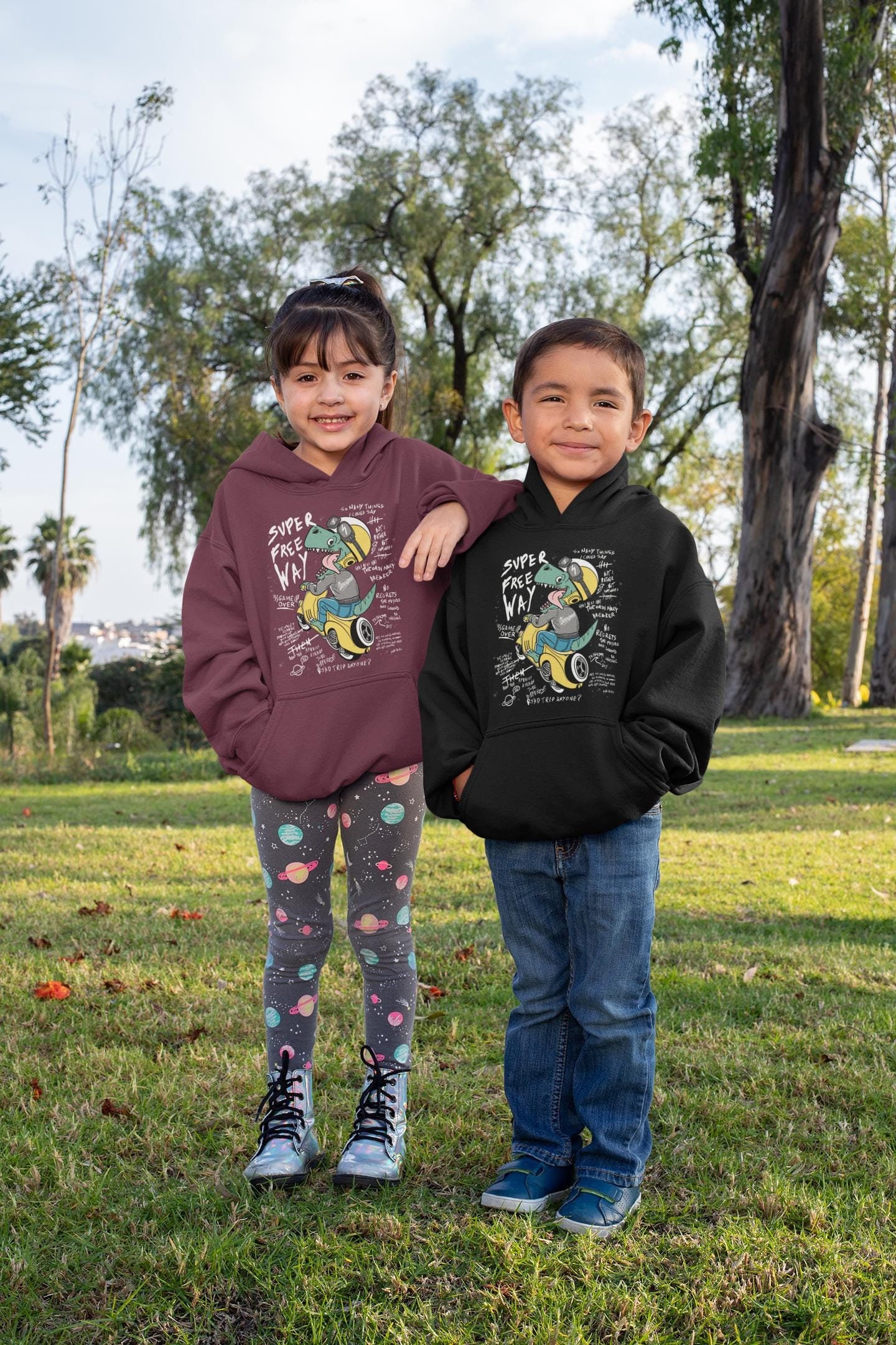 Sweat Garçon Young Dimension 9-10 Ans - Bleu, Coton Mélangé, Imprimé Graphique