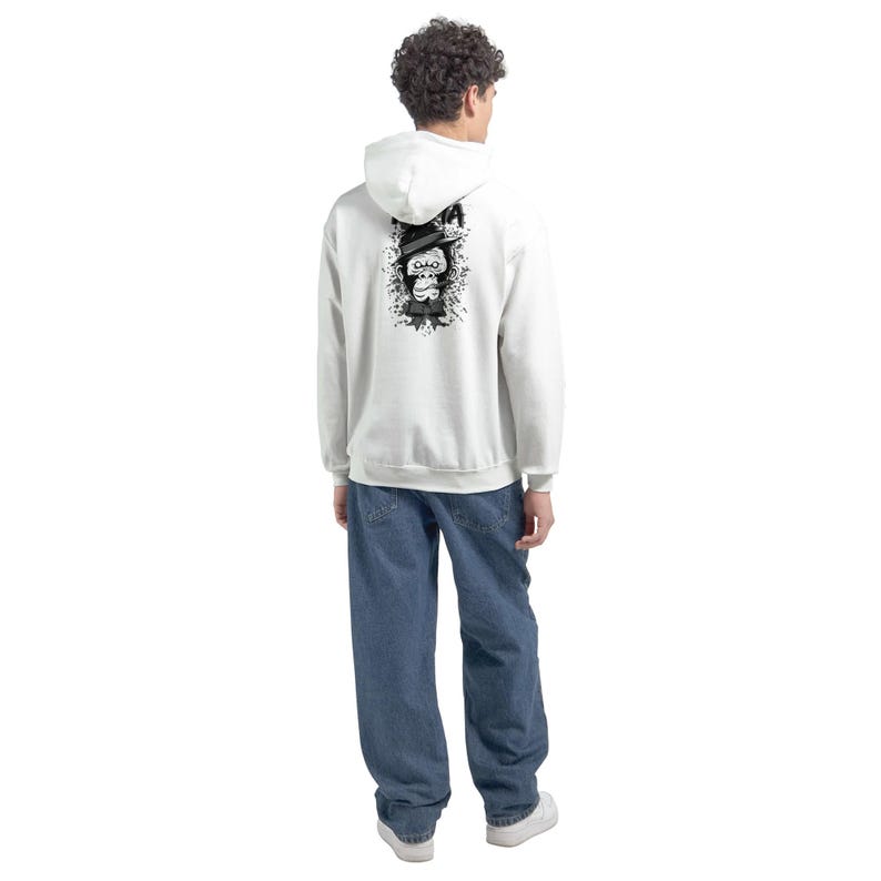 MAFIA MONKEY Hoodie Kryot Streetwear - Unisex Mittelschwerer Fleece-Hoodie Ringgesponnene cotton 284 GSM image 11