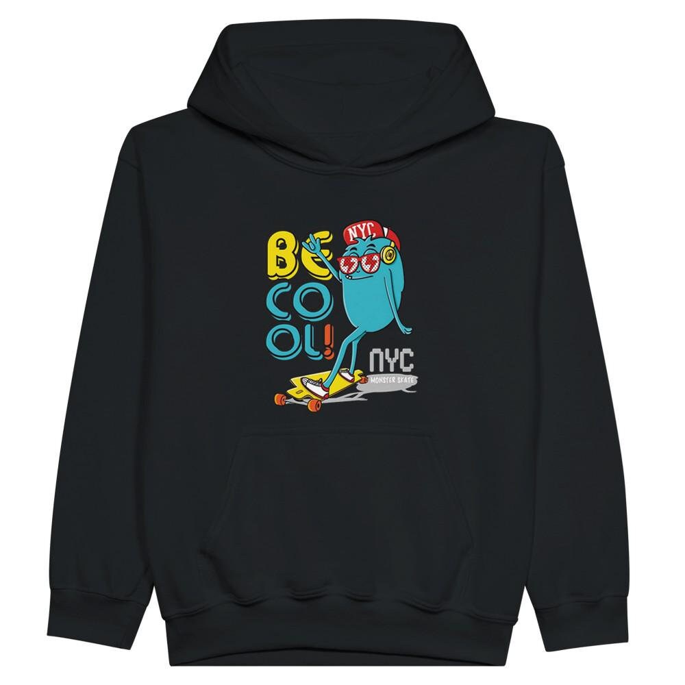 High Quality Mid-weight Fleece Hoodie for Teenagers Little