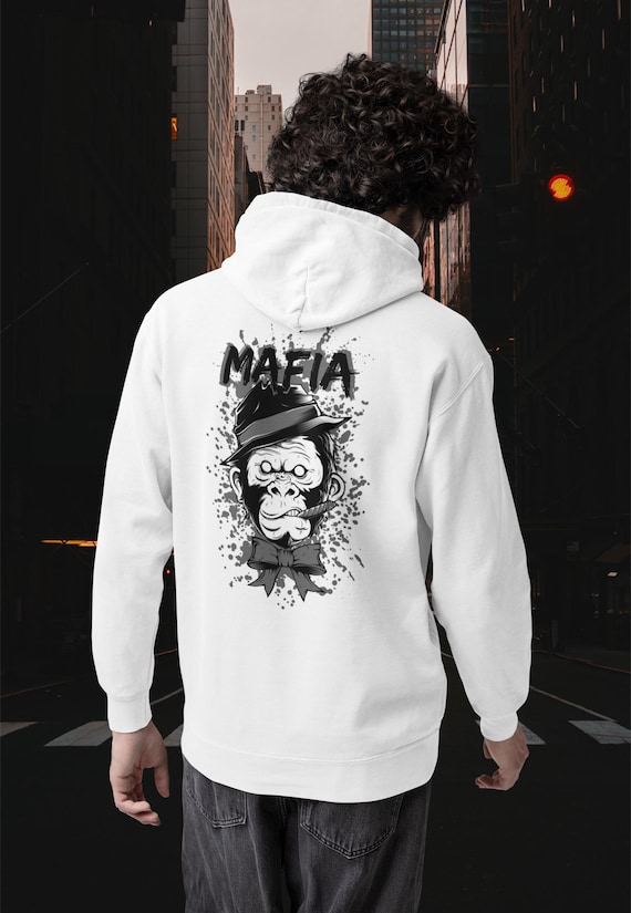 MAFIA MONKEY Hoodie Kryot Streetwear - Unisex Mittelschwerer Fleece-Hoodie Ringgesponnene Baumwolle 284 GSM