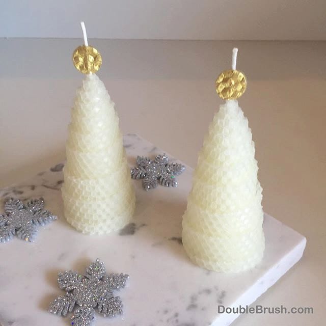 Holiday Home Decor Christmas Tree Candles 2 Christmas Etsy
