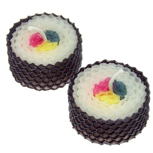 Sushi Table Decor, Sushi Candle Party Favor Special Event Japanese Theme Wedding Favors image 3