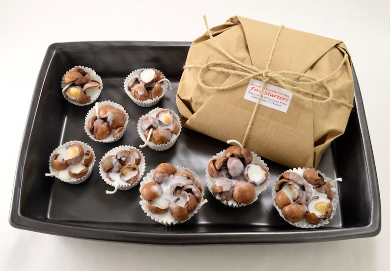 Eco Friendly Fire Starters 9 Unique Natural Firestarter Gift image 0