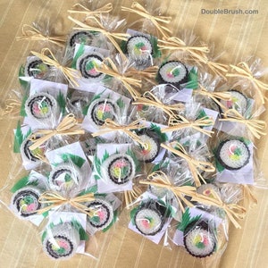 Sushi Table Decor, Sushi Candle Party Favor Special Event Japanese Theme Wedding Favors image 6