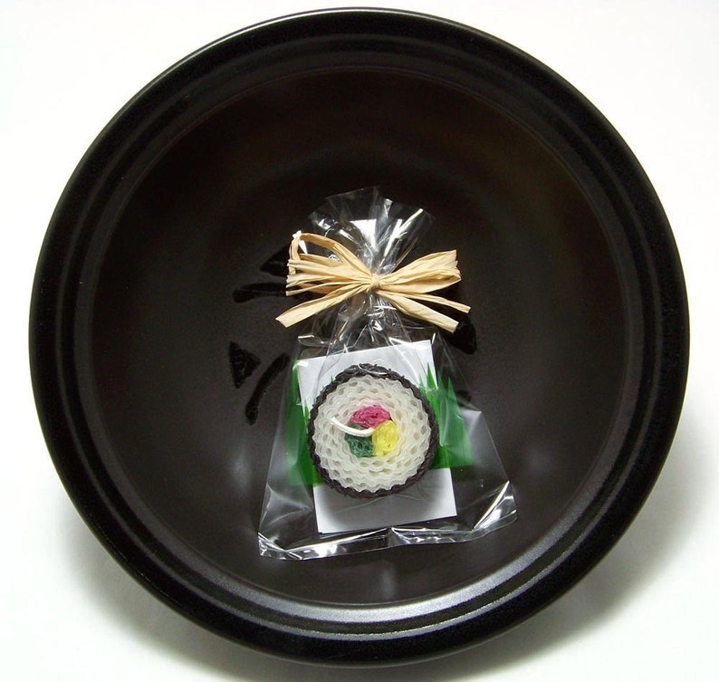 Sushi Table Decor, Sushi Candle Party Favor Special Event Japanese Theme Wedding Favors image 1