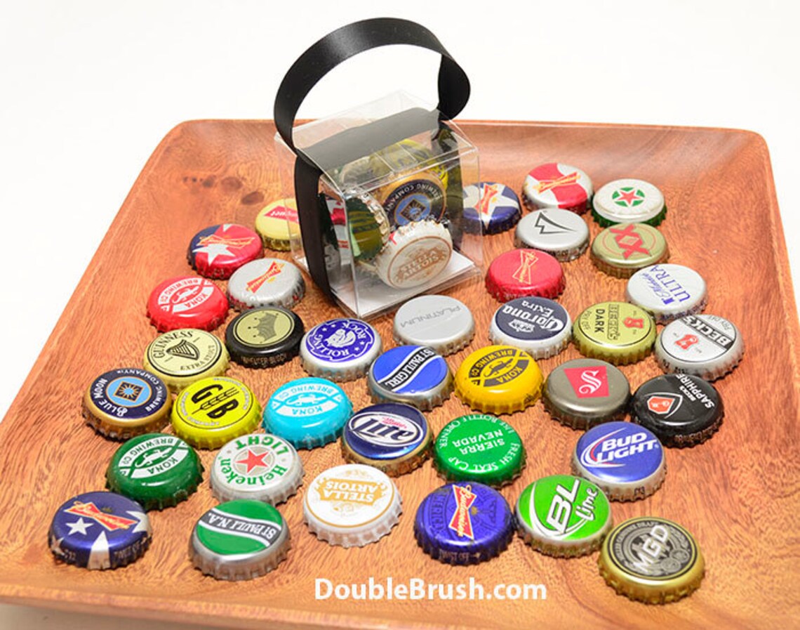 Beer Gift Beer Wedding Gift Favors 12 Beer Bottle Cap Candles Etsy