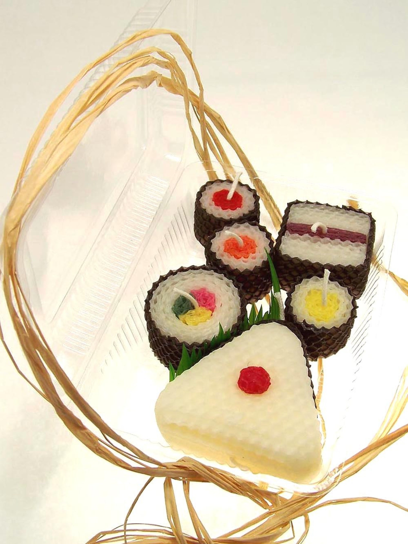Sushi Candle Gift Set Original Assorted Sushi Candles Beeswax Etsy