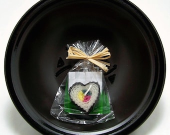 Love Heart Japan Sushi Candle Party Favor Wedding Favors Japanese Asian Faux Food Beeswax Heart Sushi Romance