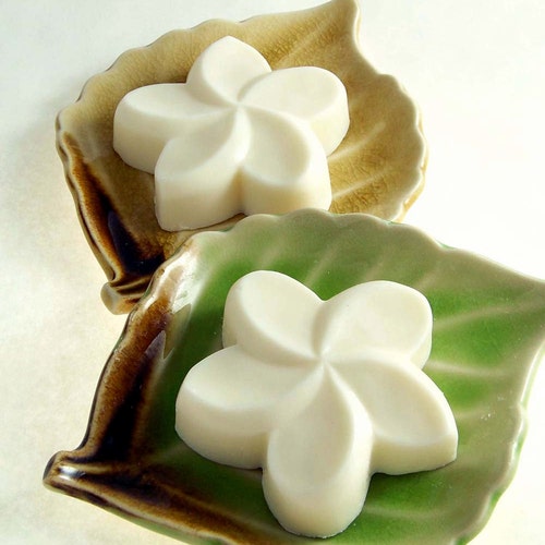 Gift Boxed Frangipani Flower Shape Scented Soap 