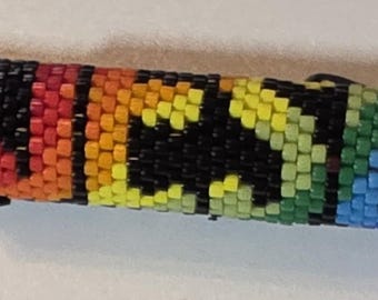 I LOVE JESUS 1 Hand Beaded Pen Wrap