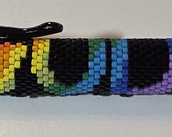 AWESOME GOD Hand Beaded Pen Wrap